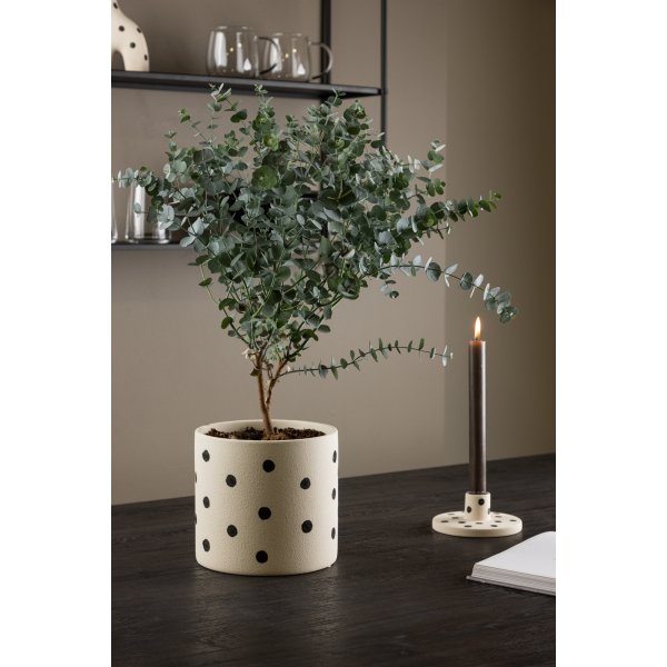 Pot Sane 18 x 17 cm - Noir/Blanc Pot Sane 18 x 17 cm - Noir/Blanc