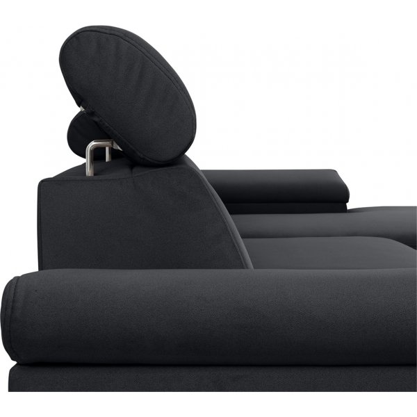 Santi divan slaapbank rechts - Grijs Santi divan slaapbank rechts - Grijs