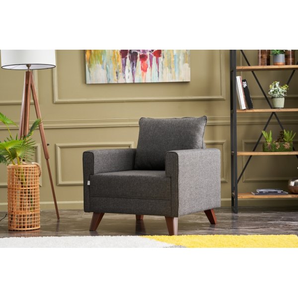 Fauteuil Bella - Anthracite Fauteuil Bella - Anthracite