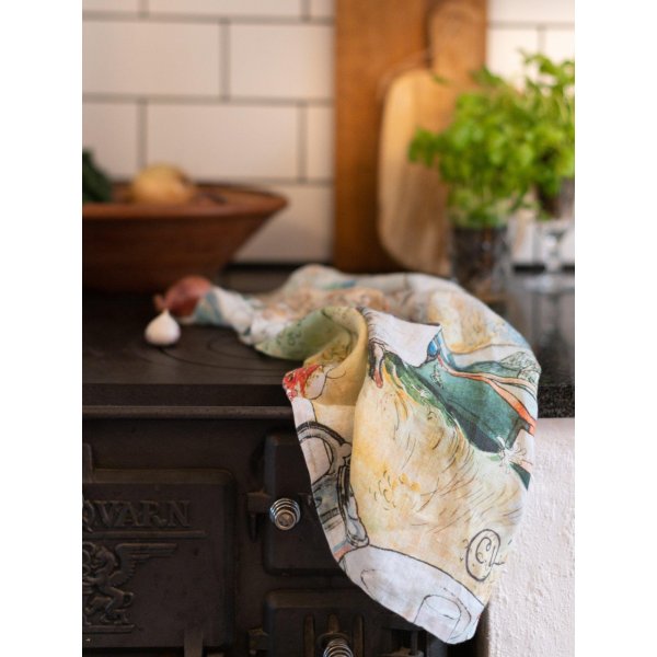 Torchon de cuisine écrevisse 50 x 70 cm - Multi Torchon de cuisine écrevisse 50 x 70 cm - Multi