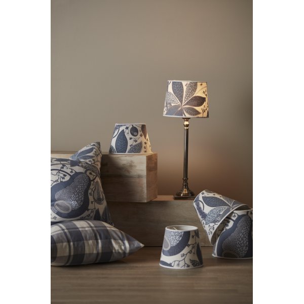 Lampe de table Margot - Argent antique/bleu - 50 cm Lampe de table Margot - Argent antique/bleu - 50 cm