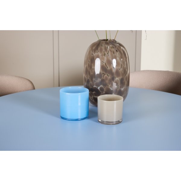 Matbord Bootcut med 4 st Astoria stolar - Beige/blå Matbord Bootcut med 4 st Astoria stolar - Beige/blå