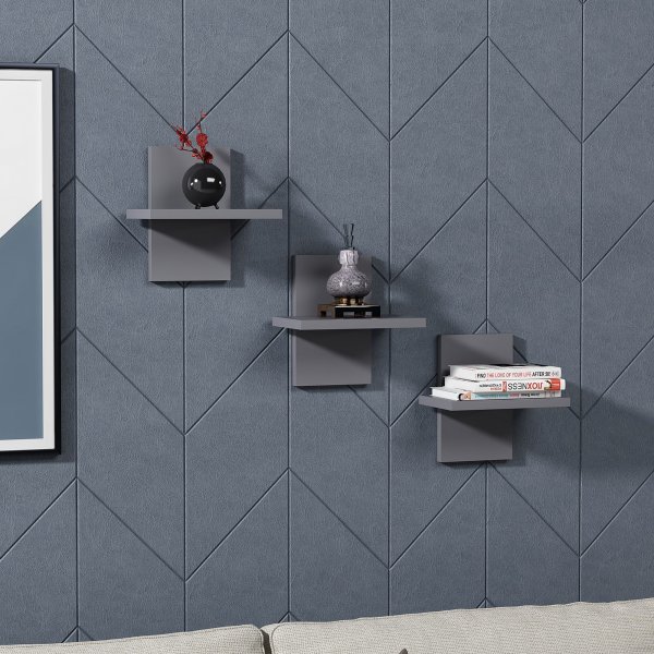 Quincy wandplank Antraciet Quincy wandplank Antraciet