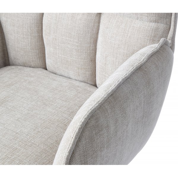 Choice fauteuil - Linnen/zwart Choice fauteuil - Linnen/zwart