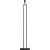 Rod vloerlamp - Zwart - 149 cm