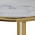 Table Alisma 35/45 cm - Blanc