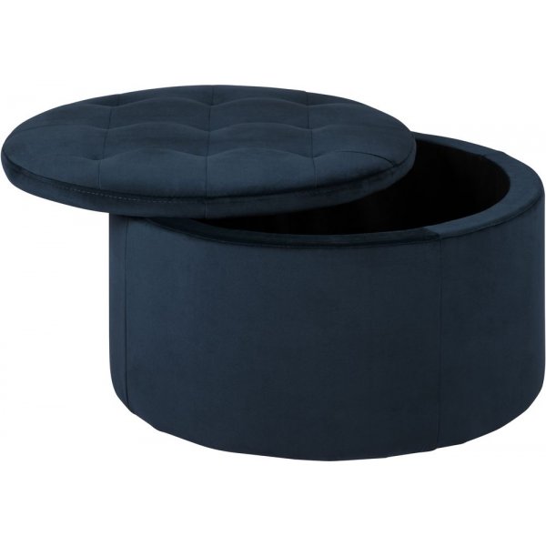 Pouf Retina - Bleu marine Pouf Retina - Bleu marine
