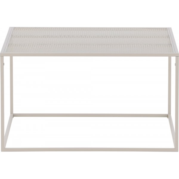 Table basse Netz 80 x 80 cm - Beige Table basse Netz 80 x 80 cm - Beige