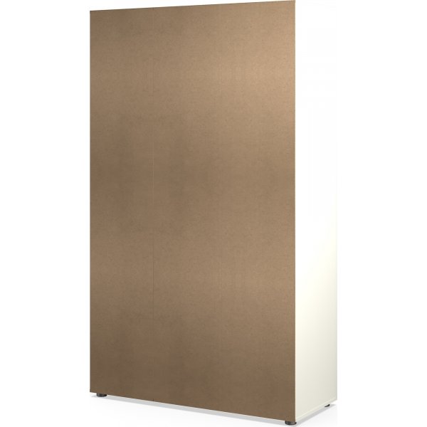 Pepe garderob med 3 dörrar - Gräddvit Pepe garderob med 3 dörrar - Gräddvit