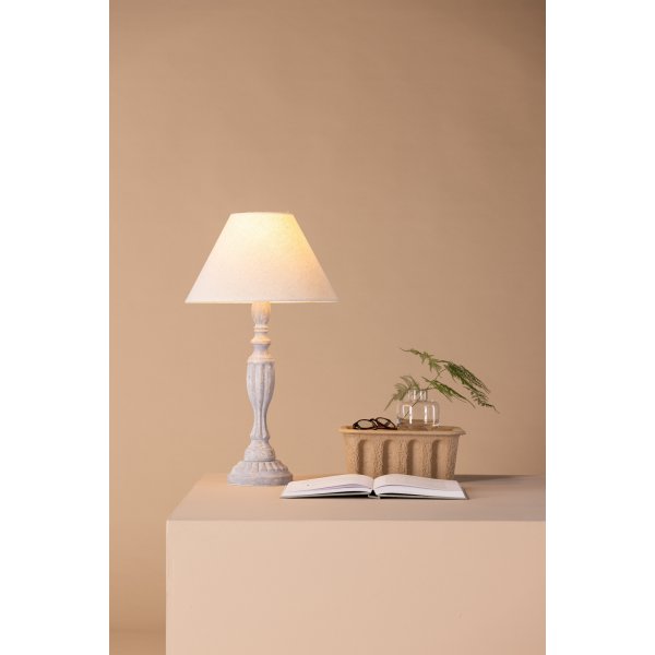 Lampe  poser Caen - Beige/gris clair