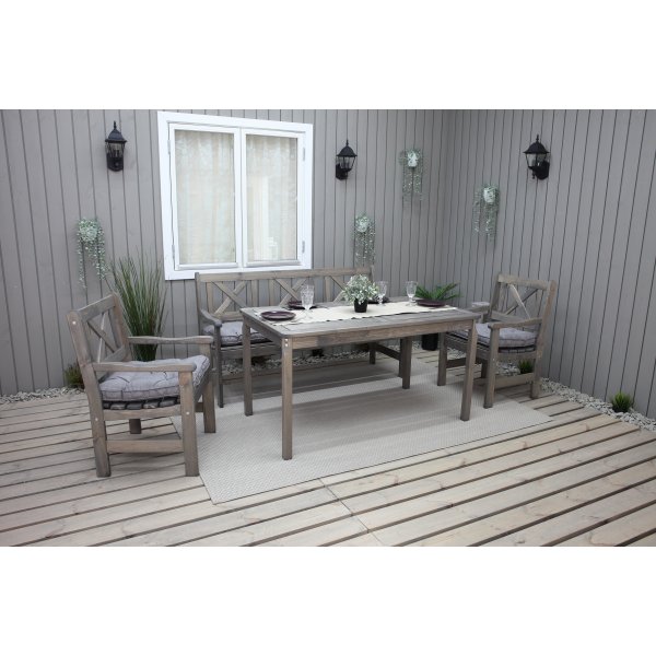 Bollnäs outdoor groep - Klassiek grijs Bollnäs outdoor groep - Klassiek grijs