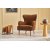 Fauteuil Karina - Marron/cuivre