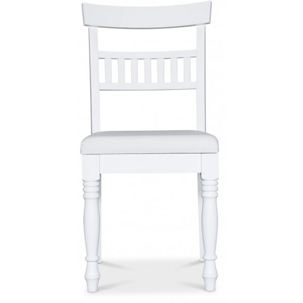 Paris matstol - Vit/Beige Paris matstol - Vit/Beige