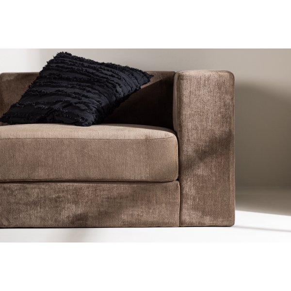 Lumi 3-sits soffa - Brun linne Lumi 3-sits soffa - Brun linne