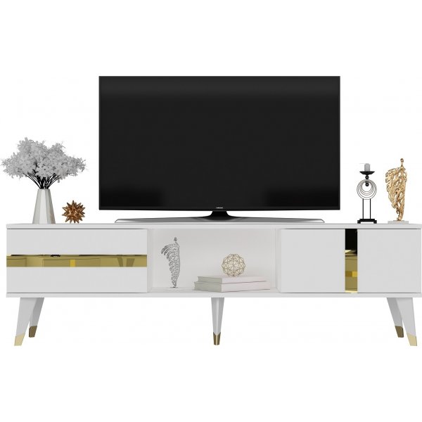 Vania mediabank - Wit/goud Vania mediabank - Wit/goud