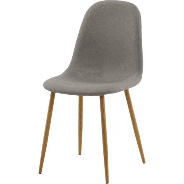 Chaise de salle  manger Bridge - Gris/chne