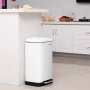 Denniz soptunna 30 l - Vit