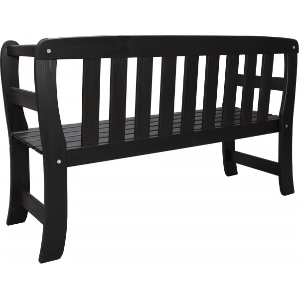 Rosenborg trädgårdsbänk - Svart Rosenborg trädgårdsbänk - Svart