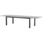 Albany matbord 224 x 100 cm - Svart/Gr