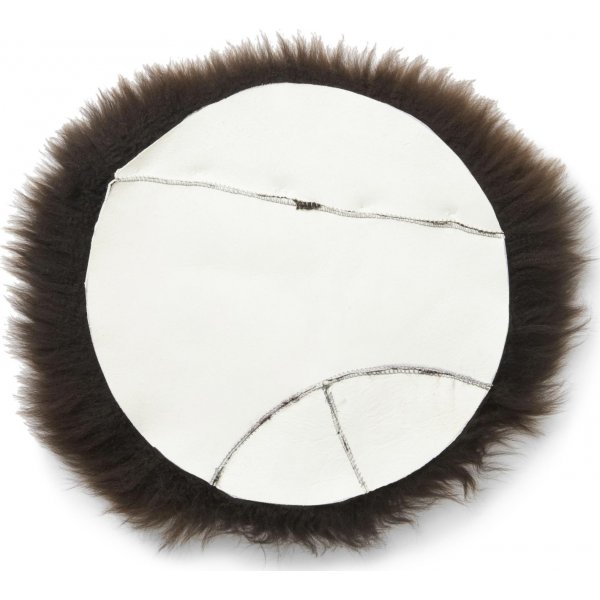 Coussin d'assise Gently Marron - Ø34 cm Coussin d'assise Gently Marron - Ø34 cm