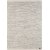 Tapis tuft en laine tiss main Blanc/Noir - 240 x 240 cm