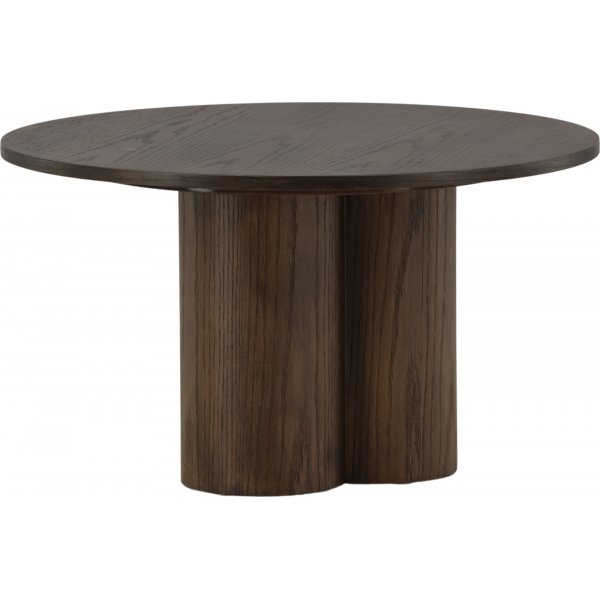 Table basse Ø80 cm en daim - Olivia Table basse Ø80 cm en daim - Olivia