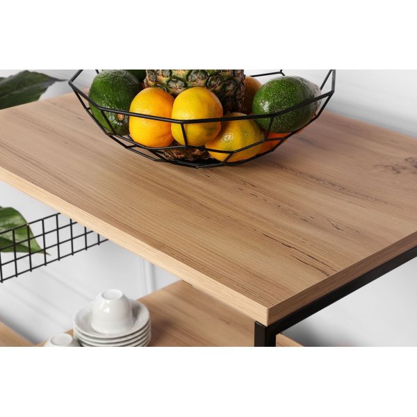 Étagère Anemon - Noir/pin Étagère Anemon - Noir/pin