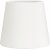 Abat-jour Mia Velours - Blanc - 17 cm