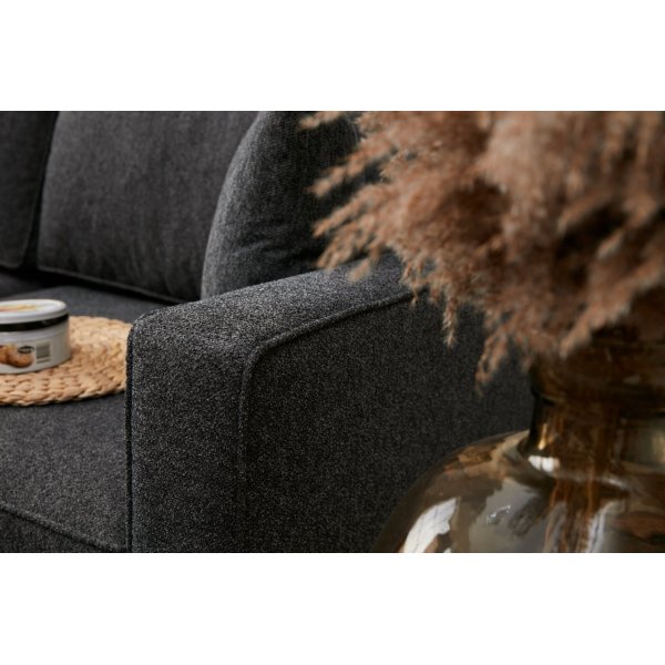 Canapé divan Berlin - Anthracite/or Canapé divan Berlin - Anthracite/or