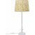 Lampe de table Lisa - Blanc - 58 cm