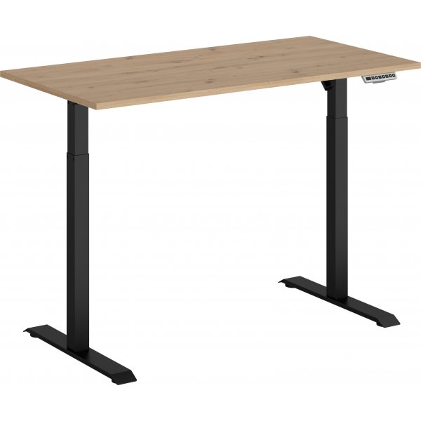 Bureau ajustable Space 140 x 70 cm - Chêne Bureau ajustable Space 140 x 70 cm - Chêne