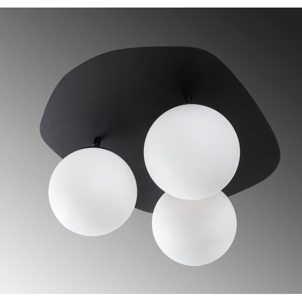 Plafonnier Well 11715 - Noir/blanc Plafonnier Well 11715 - Noir/blanc