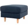 Bologna Sittpuff - Mrkbl/bok