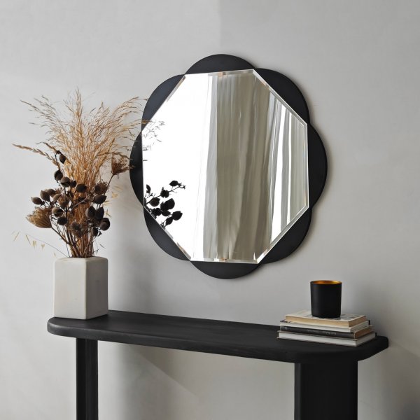 Fiore spegel 2 - Svart
