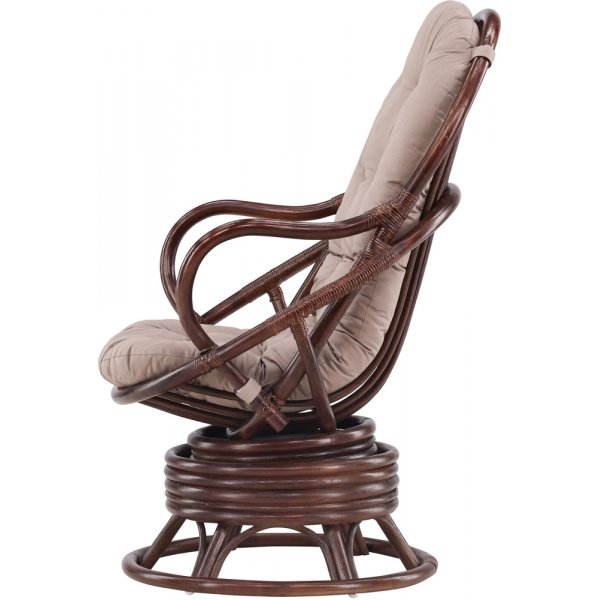 Swing fåtölj - Mörk Valnöt Swing fåtölj - Mörk Valnöt