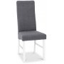Skagen matgrupp - 180 cm Bord inklusive 6 st Isabelle stolar i gr kldsel - Vit/Ekbets