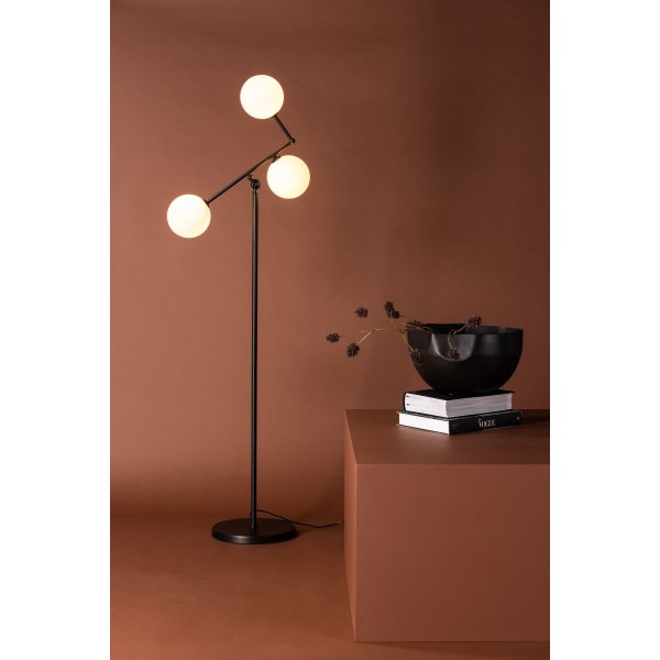 Lampadaire Marsan - Noir/blanc Lampadaire Marsan - Noir/blanc