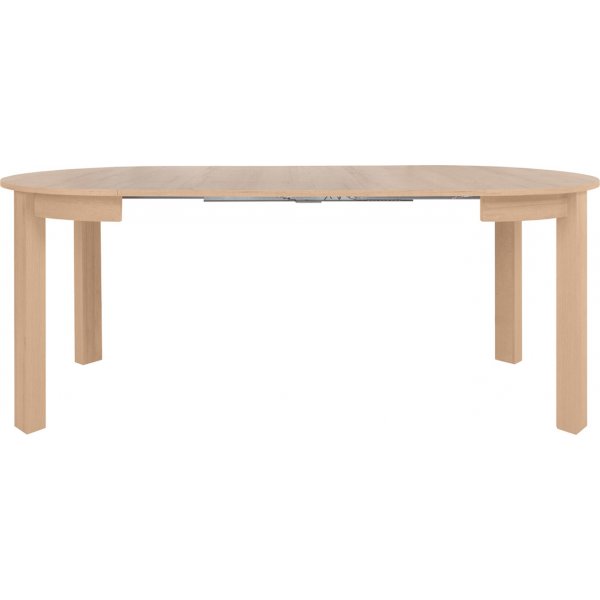 Table à manger Bernardin 95-195 x 95 cm - Chêne Riviera Table à manger Bernardin 95-195 x 95 cm - Chêne Riviera