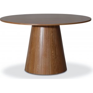 Cone runt matbord Ø130 cm - Valnöt Cone runt matbord Ø130 cm - Valnöt