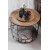 Ensemble table basse Chat - Pin/noir