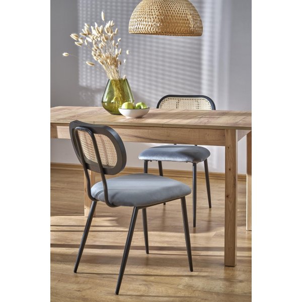 Table à manger Adélé 118-158 cm - Chêne artisanal Table à manger Adélé 118-158 cm - Chêne artisanal