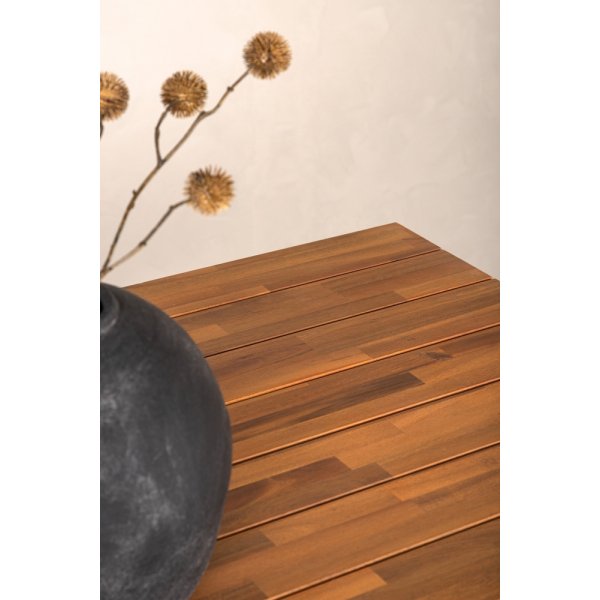 Chan matbord 200 x 100 cm - Svart/Natur Chan matbord 200 x 100 cm - Svart/Natur