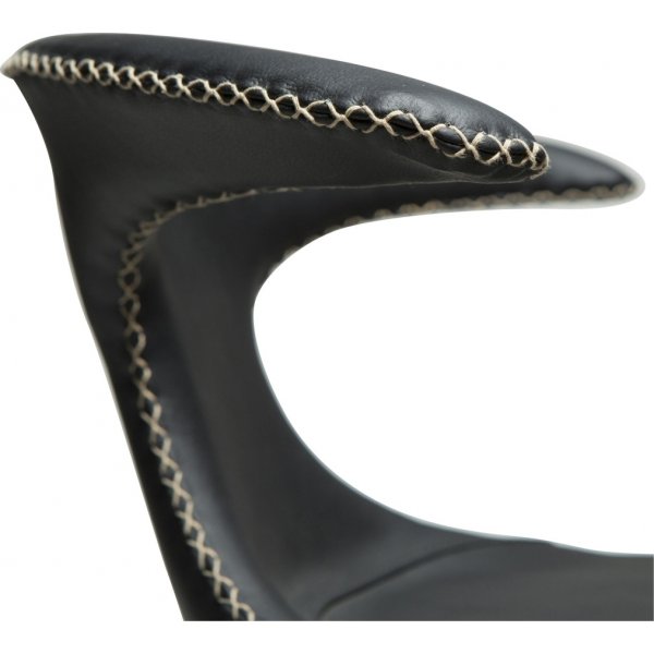 Tabouret de bar Flair 90 cm - Cuir noir Tabouret de bar Flair 90 cm - Cuir noir