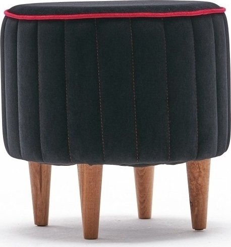 Lindy sittpuff - Antracit/rosa Lindy sittpuff - Antracit/rosa