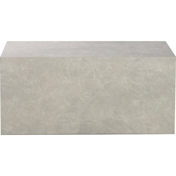 Kuben soffbord beige marmorfolie 110 x 50 cm Kuben soffbord beige marmorfolie 110 x 50 cm