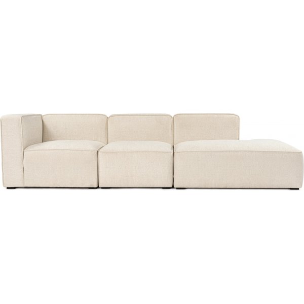 Canapé 3 places ouvert à droite - Crème Canapé 3 places ouvert à droite - Crème