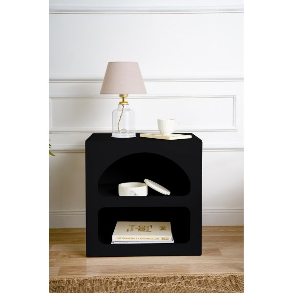 Table de chevet Liva - Noir Table de chevet Liva - Noir