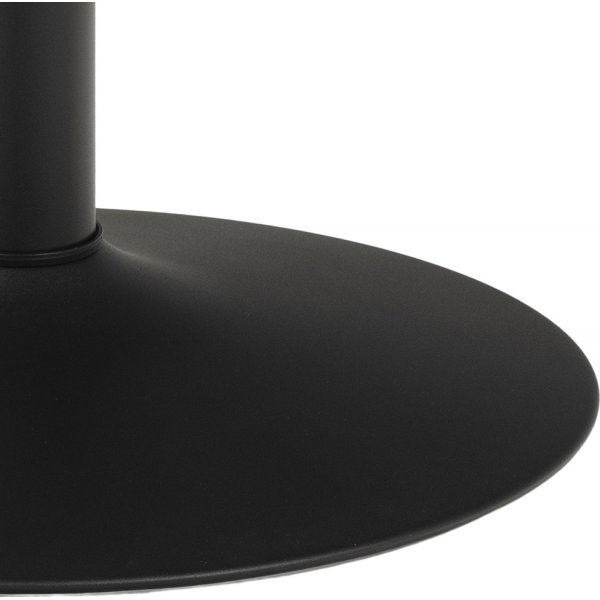 Ibiza eettafel 110 cm - Zwart marmer