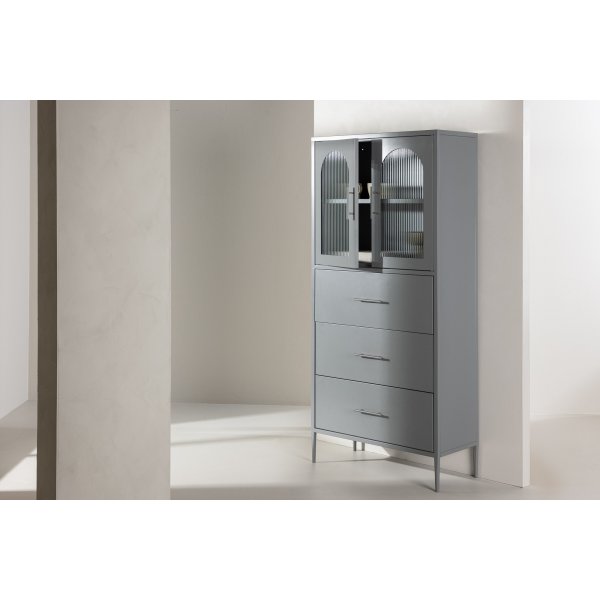 La paz vitrinskåp - Ljusgrå La paz vitrinskåp - Ljusgrå