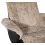 Times ftlj med fotpall (Recliner) - Beige frskinn + Flckborttagare fr mbler
